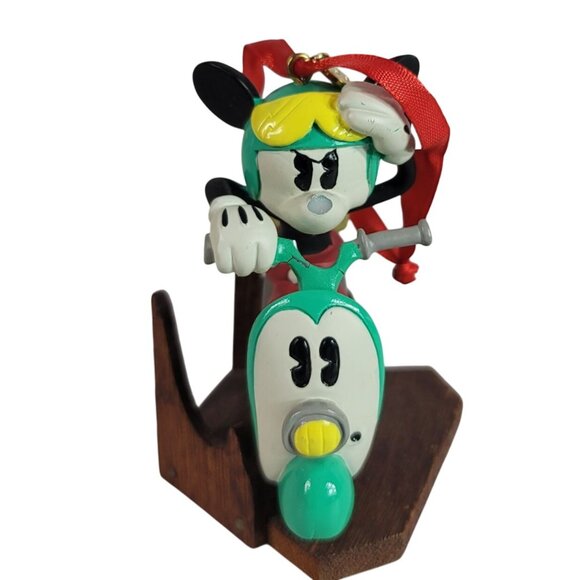 Disney Sketchbook Christmas Ornament Croissant Triomphe Scooter Mickey 2015 READ - Picture 2 of 9